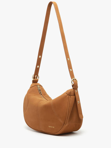 Cross Body Tas Vintage Nat et nin Bruin vintage TARA ander zicht 2